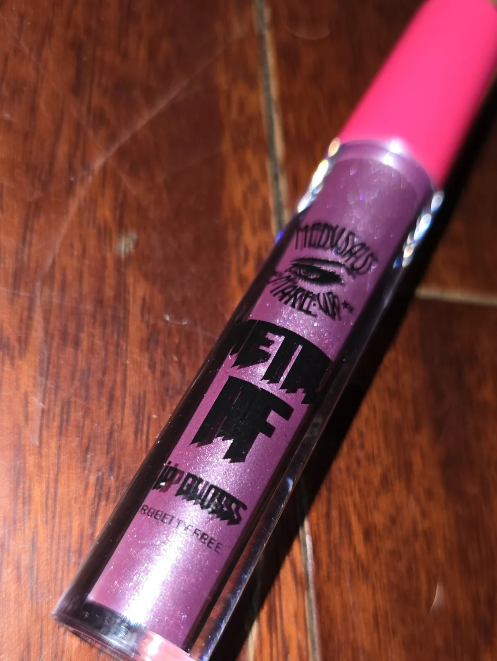 I WANNA ROCK Medusa Makeup RARE Metal LipGloss NWOBox